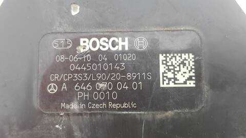 Foto 2ª: Bomba Inyeccion Mercedes Sprinter 309-311-313-315 CDI 906.631-633-635-637) [646985] (2009)