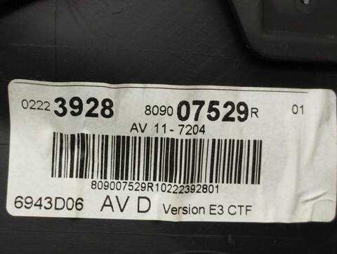 Foto 2ª: Tapizados Cartoneras Renault Clio 90CV 66KW [K9K C612] (2014)