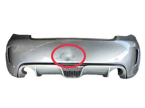 Foto 1ª: Paragolpes Trasero Fiat 500 1.4 312.AXF11 312.AXF1A) (2008)