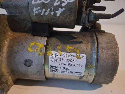 Foto 3ª: Motor de Arranque Fiat Punto 1.2 8V 60CV (1999)