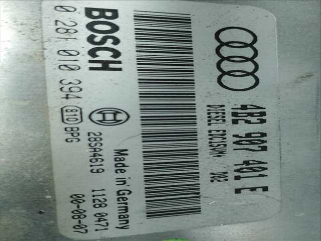 Foto 4ª: Centralita Motor ECU Audi A6 2.5 TDI BERLINA 180CV 132KW [AKE] (2000)