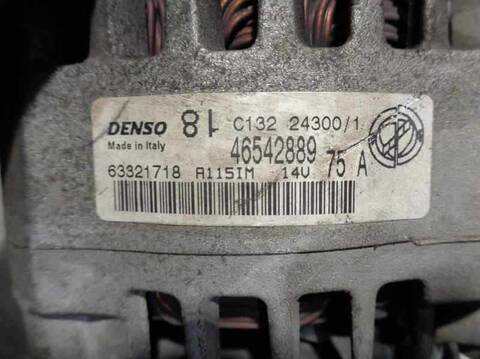 Foto 2ª: Alternador Fiat Punto 1.2 8V BERLINA 60CV 44KW [188A4000] (2001)