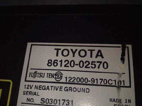 Foto 4ª: Sistema Audio Radio CD Toyota Auris LUNA 90CV 66KW [1NDTV] (2008)