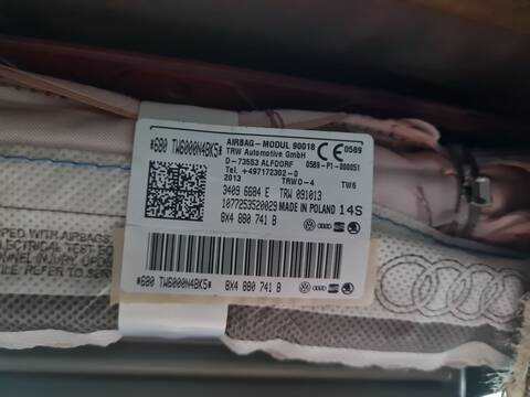 Airbag Cortina Delantero Izquierdo Audi A1 ATTRACTION 90CV 66KW