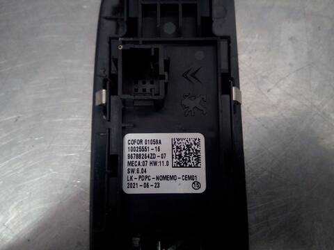 Foto 3ª: Botonera Elevalunas Peugeot 208 ALLURE 101CV 74KW [HN05/PSA] (2021)