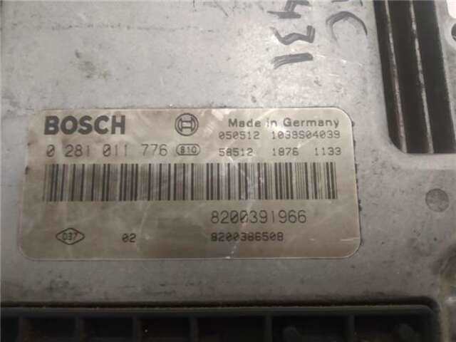 Foto 3ª: Centralita Motor ECU Renault Scenic 1.9 DCI (JM12. JM0G) (JM)(2003-_) [F9Q 812]