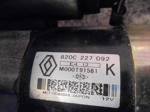 Foto 2ª: Motor de Arranque Renault Clio 1.5 DCI DIESEL 65CV 48KW [K9K A7] (2004)