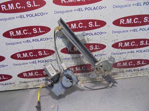 Foto 2ª: Elevalunas Manual Trasero Izquierdo Nissan Almera BASICO 114CV 84KW [QG18] (2000)