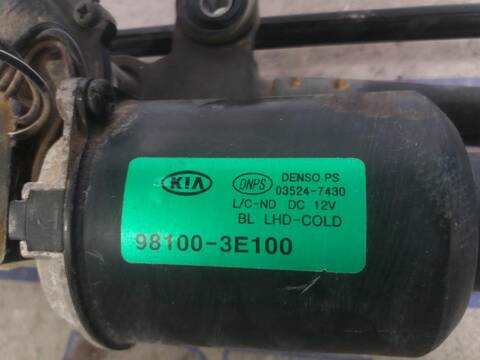 Foto 2ª: Motor Limpia Delantero Kia Sorento 2.5 CRDI 170CV [D/ D4CB] (2002)