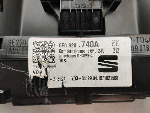 Foto 3ª: Cuadro de Instrumentos Seat Ibiza XCELLENCE 116CV 85KW [DKRF] (2019)