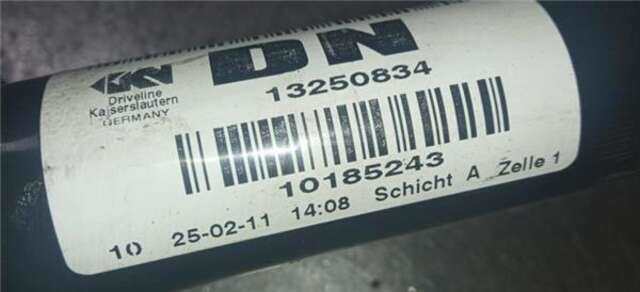 Foto 1ª: Transmision Delantera Izquierda Opel Astra 1.7 CDTI [A17DTR]