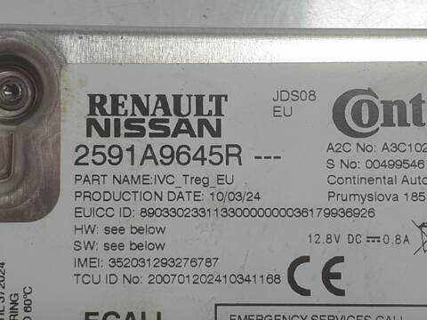 Foto 3ª: Centralita Motor ECU Renault Arkana TECHNO