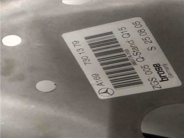 Foto 3ª: Elevalunas Eléctrico Trasero Izquierdo Mercedes Clase A 140 1.5 A 150 (169.031) [1.5 LTR. - 70 KW CAT] [M 266.920]