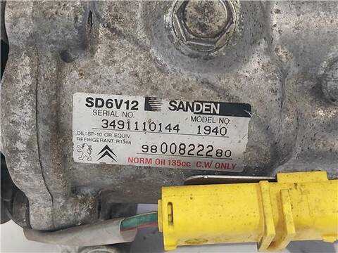 Foto 3ª: Compresor Aire Acondicionado Peugeot 206 1.4 BASICO 68CV 50KW [8HR] (2012)
