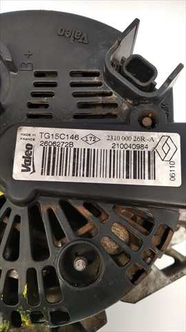 Foto 3ª: Alternador Renault Scenic 1.9 DCI [F9Q] (2008)