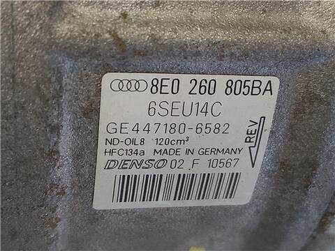 Foto 3ª: Compresor Aire Acondicionado Audi A4 2.0 FSI AVANT 150CV 110KW [AWA] (2004)