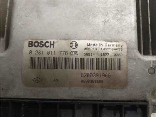 Foto 3ª: Centralita Motor ECU Renault Scenic 1.9 LUXE DYNAMIQUE [1.9 LTR. - 88 KW DCI DIESEL] (JM)(2003-_) [F9Q812]