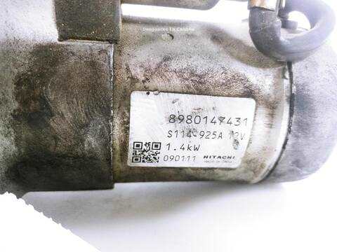 Foto 2ª: Motor de Arranque Opel Astra 1.7 CDTI L08) [Z 17 DTR] (2005)