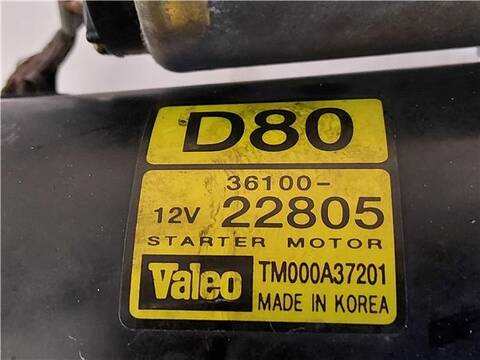 Foto 3ª: Motor de Arranque Kia Cerato 1.6 105CV 77KW [G4ED] (2006)