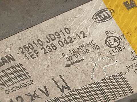 Foto 4ª: Faro Derecho Nissan Qashqai 2.0 141CV 104KW [MR20] (2007)