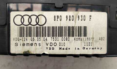 Cuadro de Instrumentos Audi A3 1.9 TDI AMBIENTE 105CV