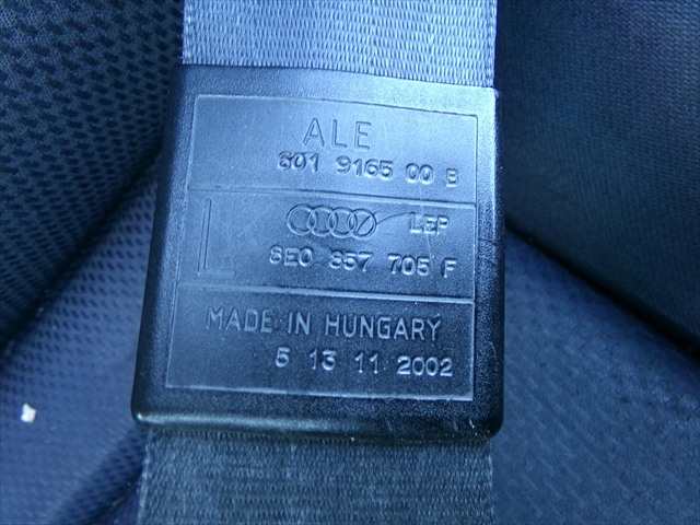 Foto 2ª: Cinturón Delantero Izquierdo Audi A4 2.0 G 2000-2004 [ALT] (2003)