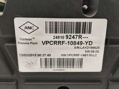 Foto 3ª: Cuadro de Instrumentos Renault Clio EXPRESSION 73CV 54KW [D4F740] (2015)