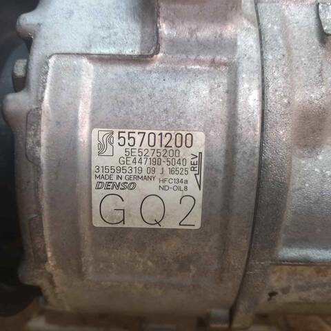 Foto 3ª: Compresor Aire Acondicionado Opel Corsa VERSION INDEFINIDA