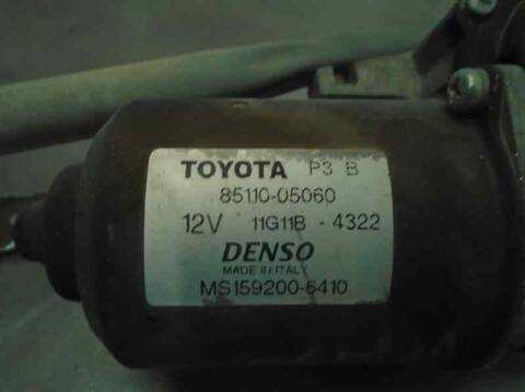 Foto 3ª: Motor Limpia Delantero Toyota Avensis 1.8 16V CAT BERLINA 129CV 95KW [1ZZFE] (2006)