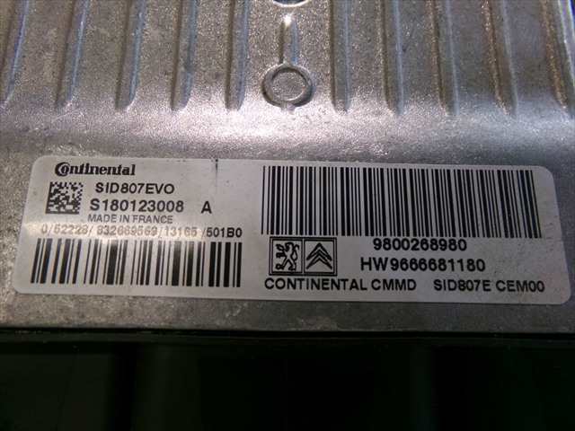 Foto 4ª: Centralita Motor ECU Citroen DS4 1.6 HDI 2011-2015 [9H05] (2013)