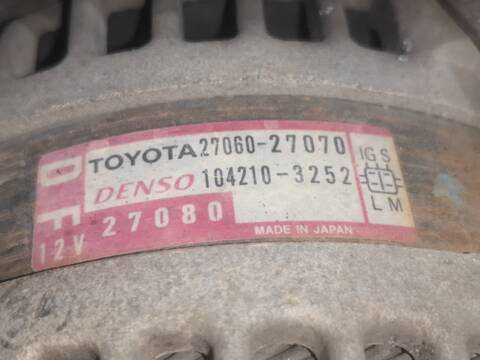 Alternador Toyota Corolla 1CDFTV