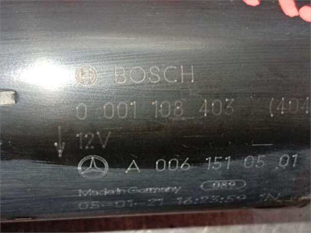 Foto 2ª: Motor de Arranque Mercedes Clase ML 230 3.5 ML 350 (164.186) [3.5 LTR. - 200 KW V6 CAT]