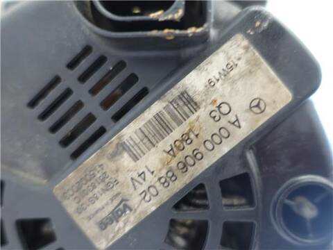 Foto 3ª: Alternador Mercedes Sprinter 210 CDI 95CV 70KW FURGON [651.956] (2010)
