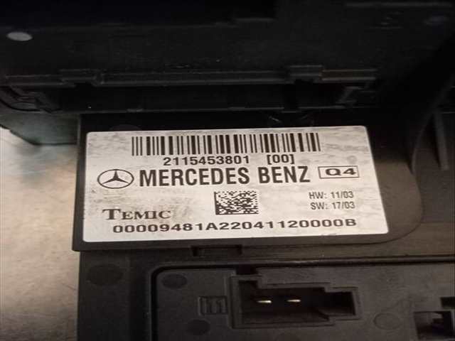 Foto 3ª: Caja Reles Fusibles Mercedes Clase E 180 E 220 CDI 211.006) BERLINA 150CV 110KW [646961] (2004)