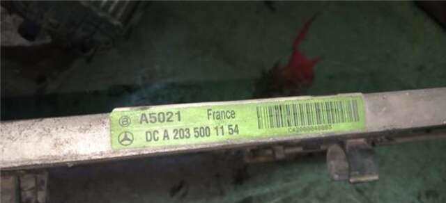 Radiador Calefaccion A.A. Mercedes Clase C 160 2.7 270 CDI (203.016) [2.7 LTR. - 125 KW CDI 20V CAT]