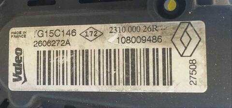 Foto 3ª: Alternador Renault Megane 1.5 DCI KZ1M KZ1W KZ0R) 106CV (2008)