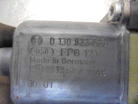 Foto 4ª: Elevalunas Eléctrico Trasero Derecho Volkswagen Polo ADVANCE 75CV 55KW [CAY] (2010)