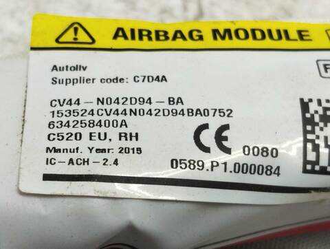 Foto 2ª: Airbag Cortina Delantero Derecho Ford Kuga ST-LINE 2WD 180CV 132KW [JTMA] (2016)