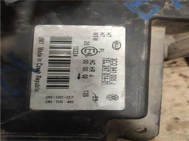 Foto 3ª: Faro Izquierdo Volkswagen Passat 2.0 TDI (140 CV) [BKP]