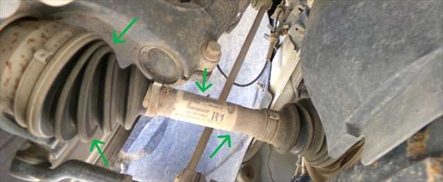 Transmision Delantera Derecha Land Rover Freelander 2.2 D 2007-2014