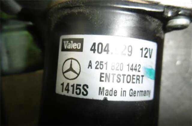 Motor Limpia Delantero Mercedes Clase R 280 3.5 R 350 4MATIC (251.065) [3.5 LTR. - 200 KW V6 CAT]