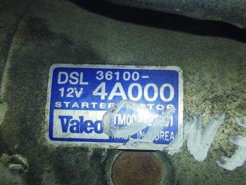 Foto 3ª: Motor de Arranque Kia Sorento 2.5 CRDI 4WD (2002)