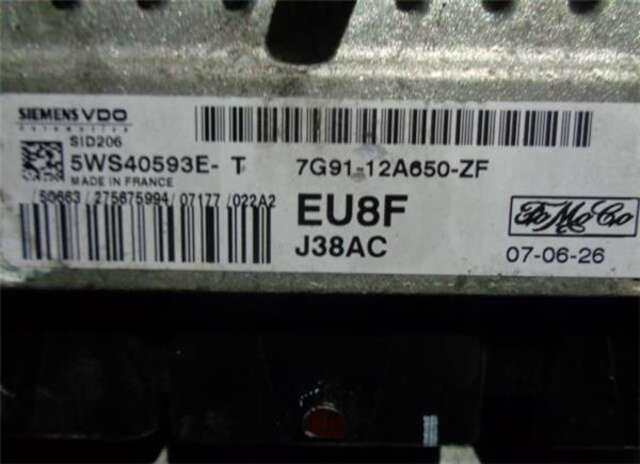 Foto 2ª: Centralita Motor ECU Ford Galaxy 2.0 TDCI [AZWA]