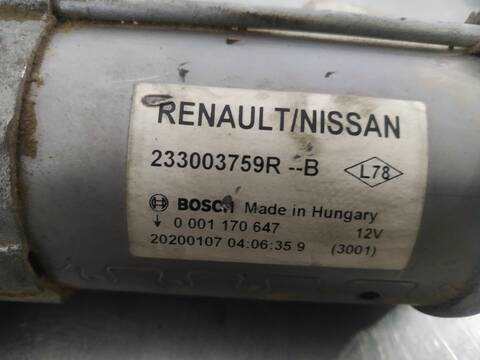 Foto 2ª: Motor de Arranque Dacia Dokker ESSENTIAL 95CV 70KW [K9K U8] (2020)