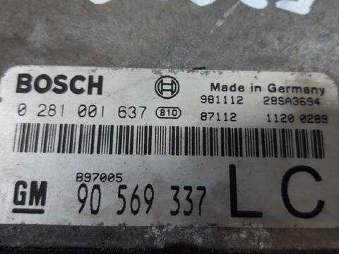 Foto 3ª: Centralita Motor ECU Opel Sintra 2.2 16V DTI 116CV 85KW [X22DTH] (1999)