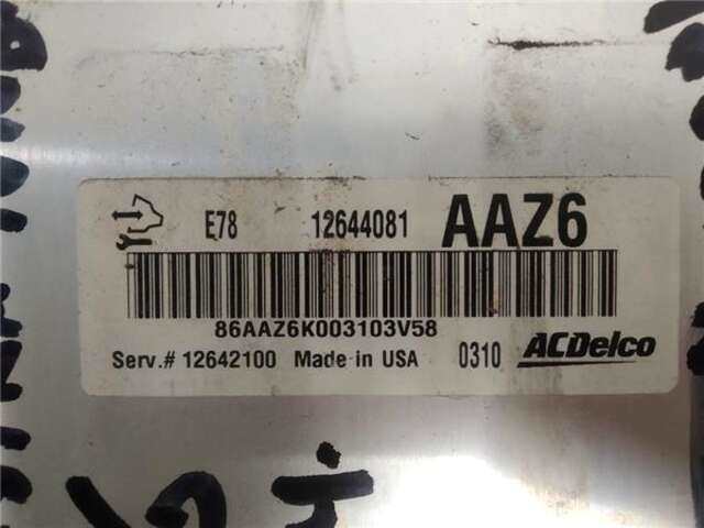 Foto 3ª: Centralita Motor ECU Opel Astra 1.4 COSMO [1.4 LTR. - 103 KW 16V TURBO] [A 14 NET / LUJ]