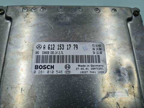 Foto 2ª: Centralita Motor ECU Mercedes Clase ML 270 2.7 CDI 20V CAT W163) [OM612963] (2001)