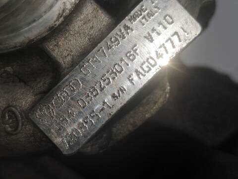 Foto 3ª: Turbocompresor Volkswagen Golf ASZ BERLINA (2003)