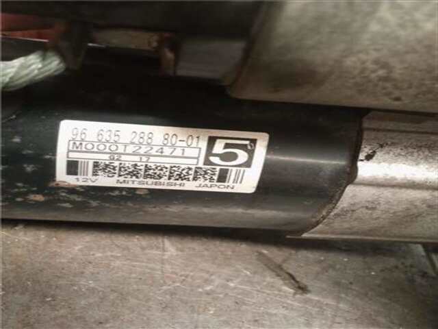 Foto 2ª: Motor de Arranque Peugeot 208 1.4 ALLURE [1.4 LTR. - 50 KW HDI FAP] [8H01]