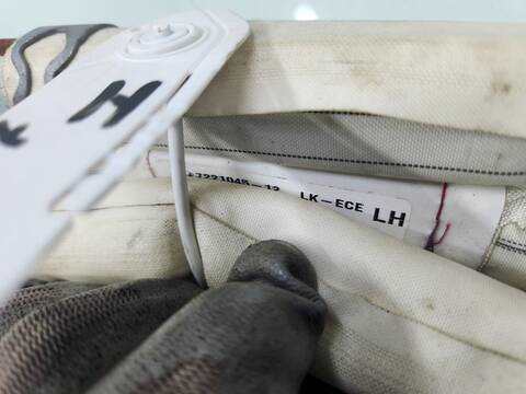 Foto 4ª: Airbag Cortina Delantero Izquierdo Bmw Serie 1 114 116D 116CV 85KW [N47D20C] (2013)